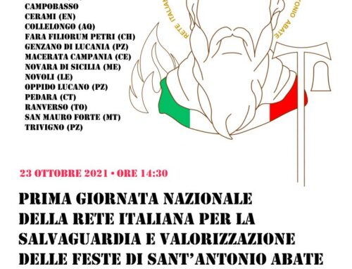 Prima Giornata Nazionale della Rete Italiana delle Feste dedicate a Sant’Antonio Abate